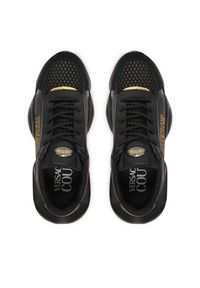 Versace Jeans Couture Sneakersy 80VA3SU3 ZPB78 G89 Czarny. Kolor: czarny. Materiał: skóra #2