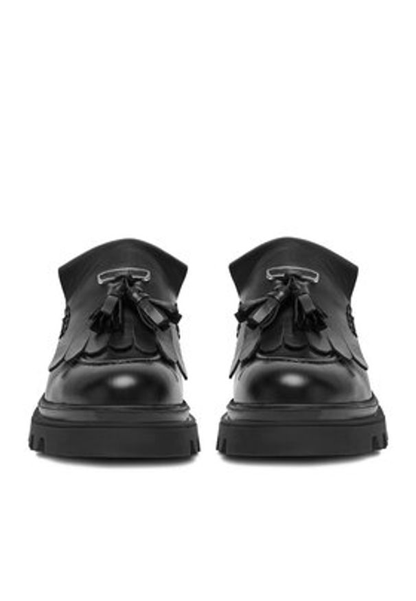 Badura Loafersy EO-ATHENA-01 Czarny. Kolor: czarny. Materiał: skóra