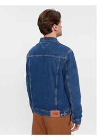 Tommy Jeans Kurtka jeansowa DM0DM17472 Granatowy Regular Fit. Kolor: niebieski. Materiał: bawełna #7