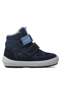 Superfit Śniegowce GORE-TEX 1-009314-8000 S Granatowy. Kolor: niebieski. Materiał: welur, skóra #8