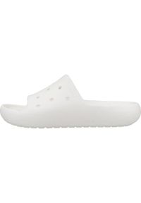 Klapki Crocs Model Classic Slide V2 Kolor Biały. Kolor: biały. Materiał: guma. Styl: sportowy