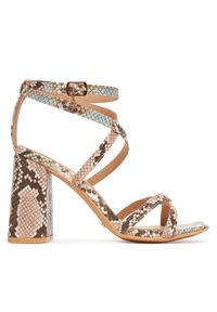 DeeZee Sandały LWBLD317-2 Różowy. Kolor: różowy. Materiał: skóra #1