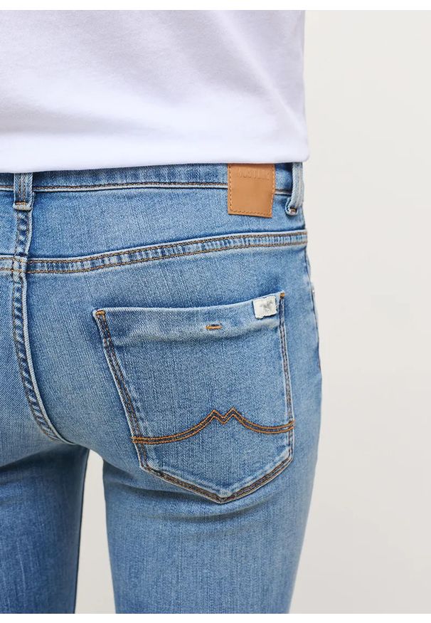Damskie Spodnie Jeansowe Mustang Style Quincy Skinny Denim Blue 1013600 5000 402