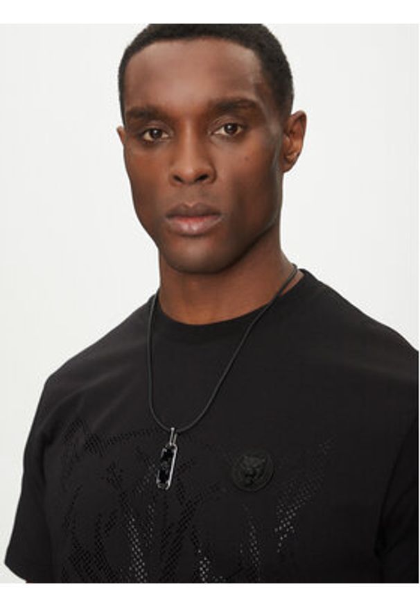 Philipp Plein - PHILIPP PLEIN Naszyjnik $Kull Bones PJWEA05NU Czarny. Materiał: metalowe. Kolor: czarny