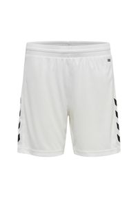 Spodenki piłkarskie dziecięce Hummel Core XK Poly Shorts. Kolor: biały. Sport: piłka nożna #1