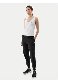 4f - 4F Top 4FWSS24TSLEF041 Biały Slim Fit. Kolor: biały. Materiał: bawełna #4