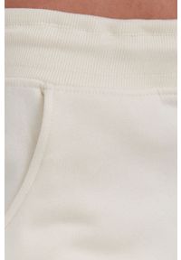 Answear Lab Spodnie damskie kolor kremowy gładkie. Kolor: beżowy. Materiał: dzianina. Wzór: gładki #3