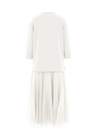 JOOP! Sukienka codzienna 58 253JE58Taren 30047770 Écru Regular Fit. Okazja: na co dzień. Materiał: bawełna. Typ sukienki: proste. Styl: casual