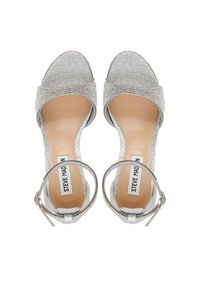 Steve Madden Sandały Capsule-R Sandal SM11002942-04004-968 Srebrny. Kolor: srebrny. Materiał: materiał #3