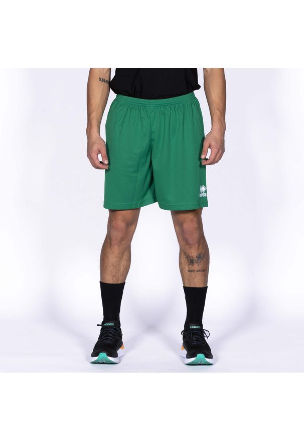 ERREA - Errea New Skin Szorty Panta Ad Zielone Dorosłych. Kolor: zielony. Materiał: poliester. Długość: krótkie