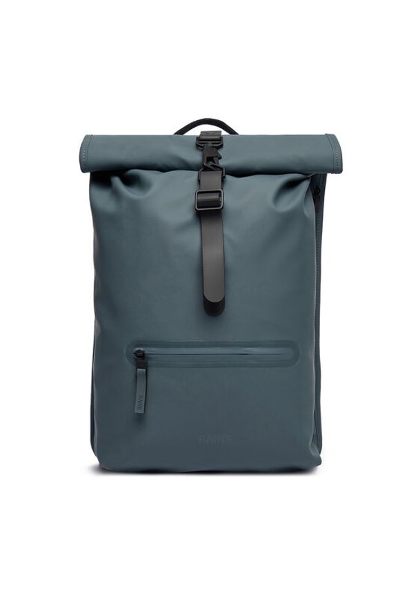 Rains Plecak Rolltop 13320 Szary. Kolor: szary. Materiał: materiał