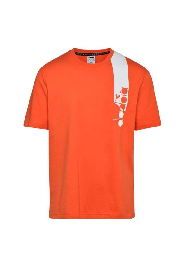 Diadora - Koszulka męska DIADORA T-SHIRT SS ICON. Kolor: pomarańczowy