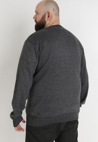 Born2be - Ciemnoszary Sweter Z Wełną Orameia. Kolekcja: plus size. Kolor: szary. Materiał: wełna. Styl: klasyczny #4