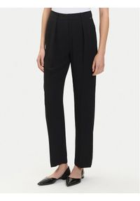 Armani Exchange Spodnie materiałowe XW000664 AF10872 UC001 Czarny Loose Fit. Kolor: czarny. Materiał: syntetyk