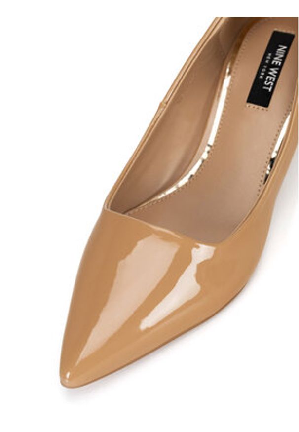 Nine West Czółenka WFA3042-1 Beżowy. Kolor: beżowy. Materiał: skóra. Obcas: na szpilce