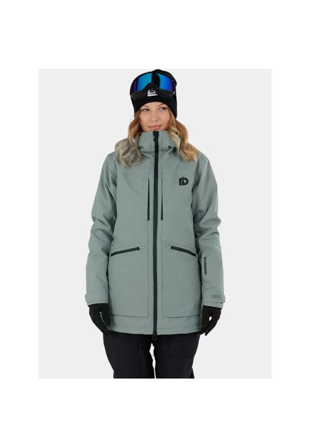 FUNDANGO - Kurtka Narciarska Damska Fundango Pemberton Eco Allmountain. Kolor: zielony. Materiał: materiał. Sezon: zima. Sport: narciarstwo