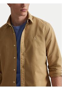 Polo Ralph Lauren Koszula 710805564505 Beżowy Regular Fit. Typ kołnierza: polo. Kolor: beżowy. Materiał: bawełna #2