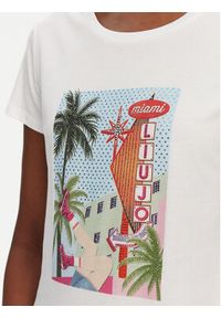 Liu Jo T-Shirt WA5239 JS923 M9565 Biały Regular Fit. Kolor: biały. Materiał: bawełna
