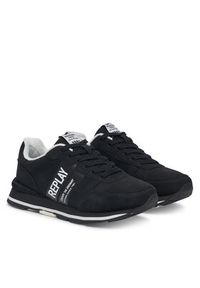 Replay - REPLAY Sneakersy GMS68 .000.C0098S Czarny. Kolor: czarny. Materiał: skóra #4