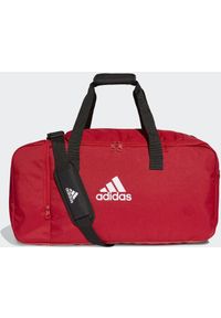 Adidas Torba sportowa Tiro Duffel czerwona 55 l. Kolor: czerwony