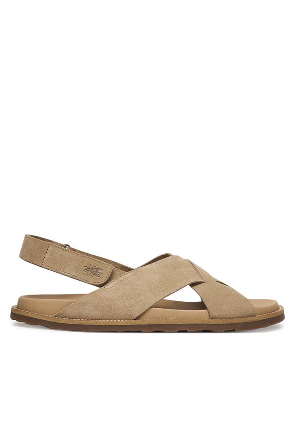 Sandały Fly London. Kolor: beżowy