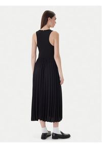 TOMMY HILFIGER - Tommy Hilfiger Sukienka codzienna WW0WW39342 Czarny Regular Fit. Okazja: na co dzień. Kolor: czarny. Materiał: wiskoza. Typ sukienki: proste. Styl: casual #3