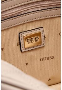 Guess - GUESS Torebka damska w kolorze taupe Giully II. Kolor: beżowy. Styl: casual #3