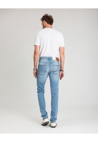 Męskie Spodnie jeansowe Mustang Style Vegas Slim Denim Blue 1018073 5000 401 #8