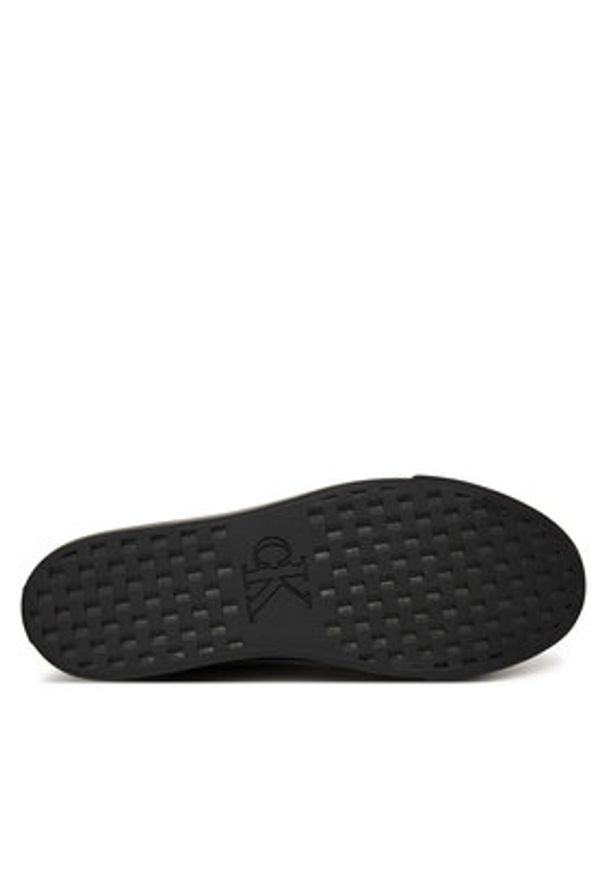 Calvin Klein Sneakersy Vulc Flatf Lace Up Sue/Wl Ck YW0YW02000 Czarny. Kolor: czarny. Materiał: zamsz, skóra