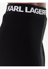 Karl Lagerfeld - KARL LAGERFELD Spódnica ołówkowa 221W1325 Czarny Slim Fit. Kolor: czarny. Materiał: wiskoza #5