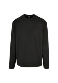 Urban Classics - Męska Koszulka Z Długim Rękawem Ultra Heavyweight Oversized T-shirt. Kolor: czarny. Długość rękawa: długi rękaw. Długość: długie. Sport: turystyka piesza #1