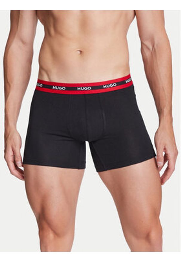 Hugo - HUGO Komplet bokserek 50534694 Kolorowy. Materiał: bawełna. Wzór: kolorowy