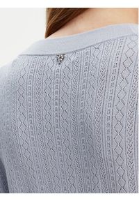 Guess Kardigan W5YR01 Z2ZK2 Niebieski Regular Fit. Kolor: niebieski. Materiał: wiskoza #2