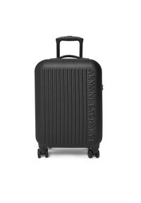 Walizka kabinowa Armani Exchange. Kolor: czarny