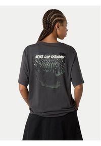 The North Face T-Shirt Powder Days NF0A8E4D Szary Relaxed Fit. Kolor: szary. Materiał: bawełna #4
