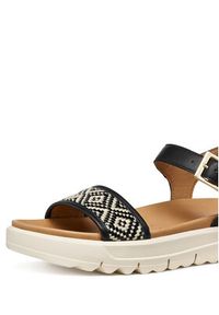 Geox Sandały D Xand 2.1S D65SZC 09B11 C9999 Czarny. Kolor: czarny. Materiał: skóra #8