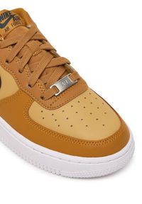 Nike Sneakersy Air Force 1 (GS) CT3839 700 Brązowy. Kolor: brązowy. Materiał: skóra. Model: Nike Air Force #4