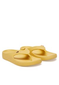 TOMMY HILFIGER - Tommy Hilfiger Japonki Comfort Beach Sandal FW0FW08522 Żółty. Kolor: żółty #3