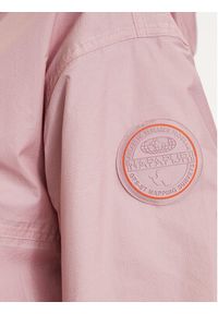 Napapijri Kurtka anorak RF Next WB NP0A4FI3 Różowy Loose Fit. Kolor: różowy. Materiał: syntetyk #6