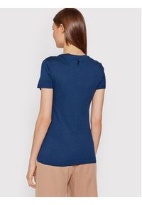 Guess T-Shirt Kimetz W1BI06 JA911 Granatowy Regular Fit. Kolor: niebieski. Materiał: bawełna