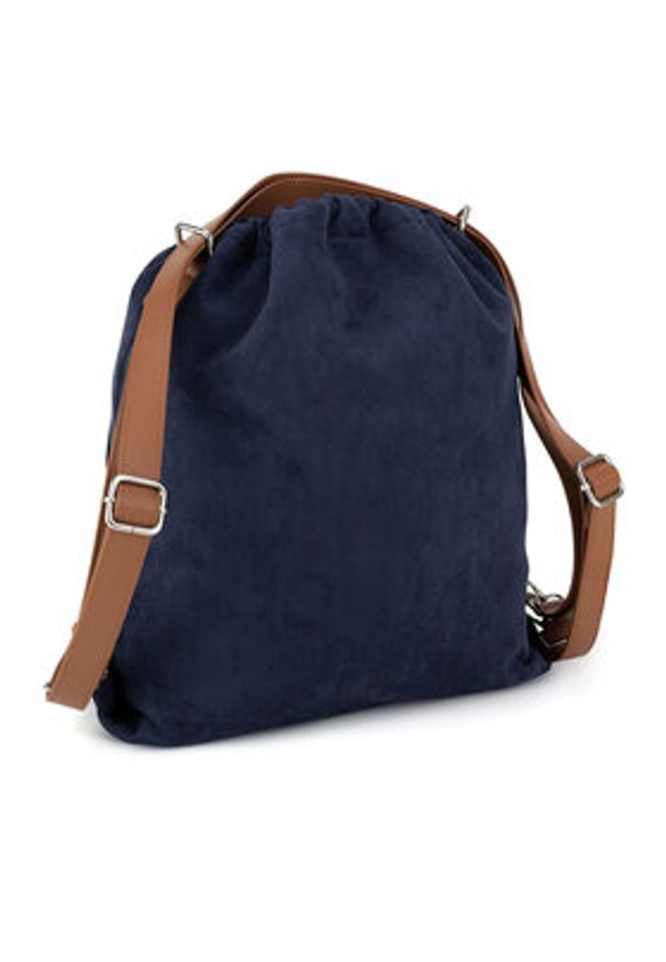 Lasocki Plecak MLP-W-015-04 Granatowy. Kolor: niebieski. Materiał: poliester, materiał