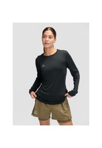 NewLine - Damski jersey z długim rękawem Newline Beat. Kolor: czarny. Materiał: jersey. Długość rękawa: długi rękaw. Długość: długie. Sport: piłka nożna #1