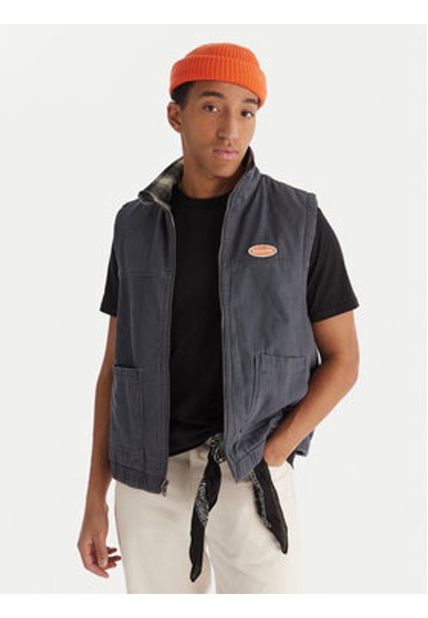 Billabong Bezrękawnik Mogul Puffer Revo Vest EBYJK00135 Granatowy Regular Fit. Kolor: niebieski. Materiał: bawełna. Długość rękawa: bez rękawów