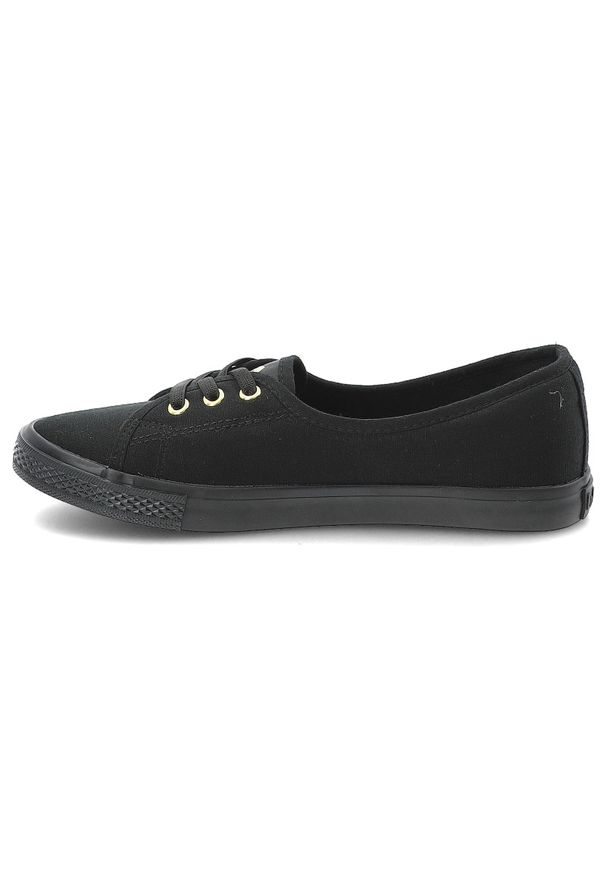 Trampki damskie Lee Cooper, cholewka z materiału tekstylnego elastyczne sznurówki na płaskiej podeszwie, czarne, LCW-26-02-4045L SVL-395. Okazja: na spacer, na co dzień. Zapięcie: sznurówki. Kolor: czarny. Materiał: materiał. Szerokość cholewki: normalna. Obcas: na płaskiej podeszwie. Styl: elegancki, casual