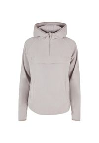 Damska bluza polarowa z kapturem Urban Classics GT. Typ kołnierza: kaptur. Kolor: szary. Materiał: polar #1