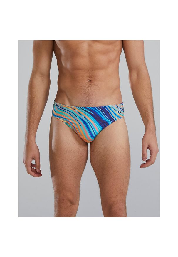 Kąpielówki męskie TYR Brief Swimsuit - Riptidal. Kolor: wielokolorowy