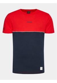 Musto T-Shirt 64 Channel 82505 Czerwony Regular Fit. Kolor: czerwony. Materiał: bawełna