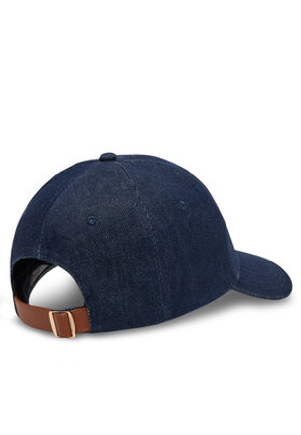 TOMMY HILFIGER - Tommy Hilfiger Czapka z daszkiem Elevated Chic Denim AW0AW17137 Granatowy. Kolor: niebieski. Materiał: materiał, bawełna