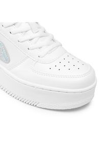 Kappa Sneakersy 243001GC Biały. Kolor: biały. Materiał: skóra #8