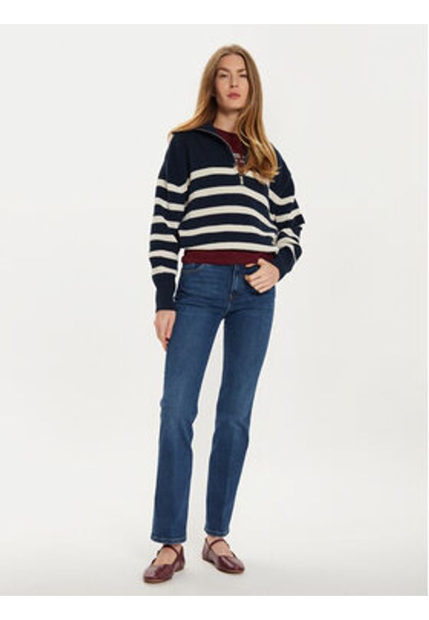 TOMMY HILFIGER - Tommy Hilfiger Jeansy WW0WW43494 Niebieski Bootcut Fit. Kolor: niebieski